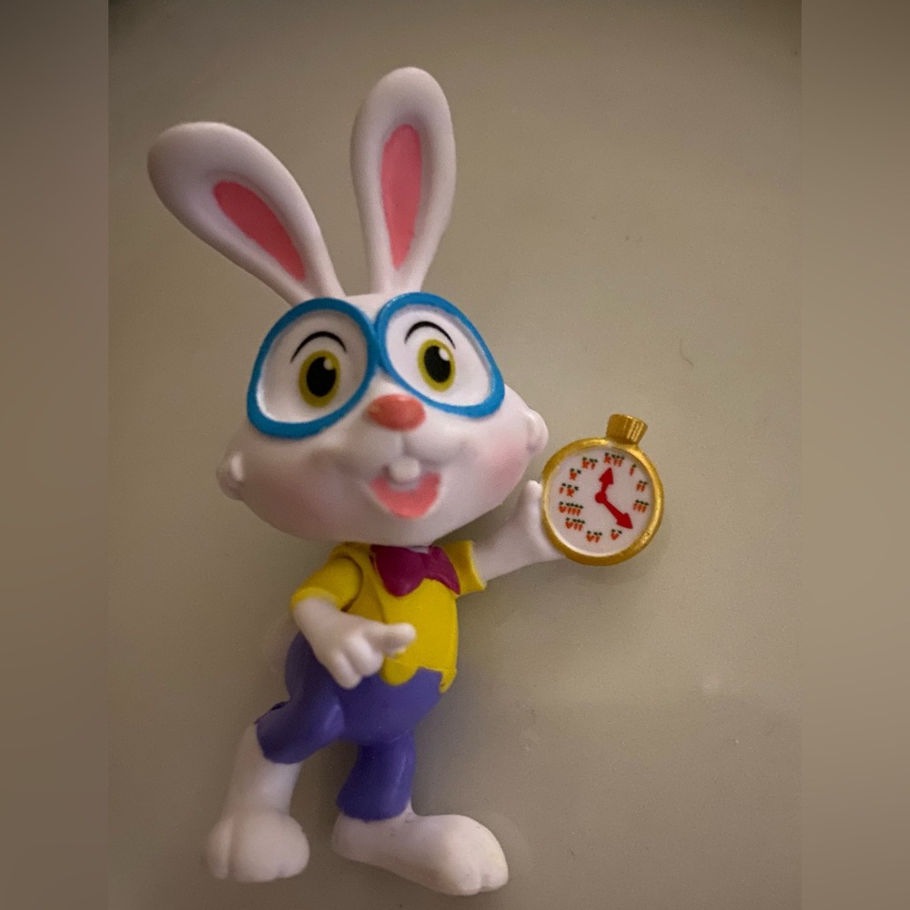 Fergie, White Rabbit from Disney Junior Alice's Wonderland Bakery cute figure